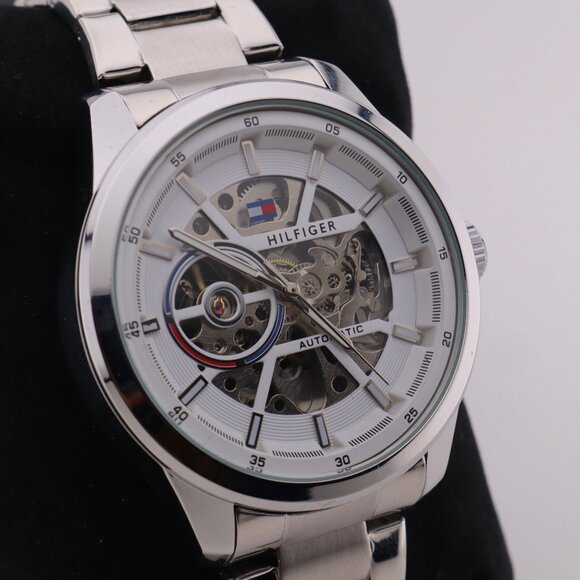 Tommy Hilfiger Men's Automatic skeleton Watch - Picture 3 of 9
